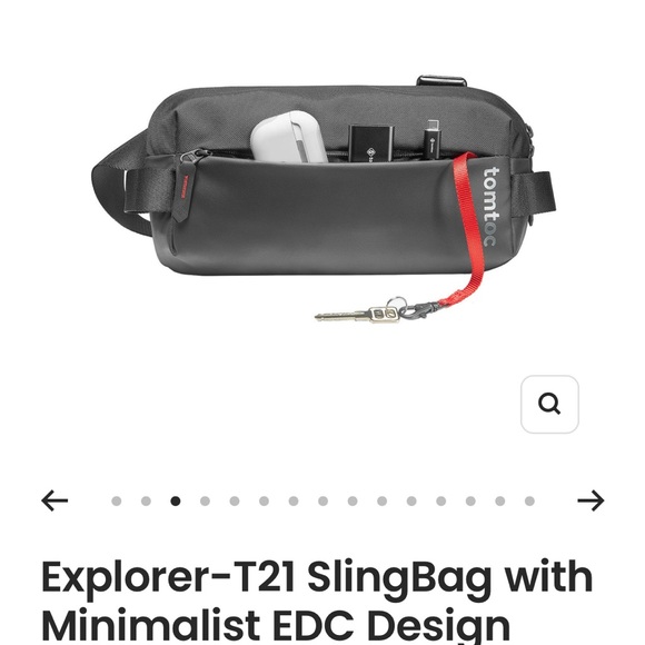 Tomtoc sling bag - Picture 4 of 5